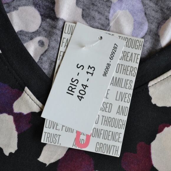 NWT LuLaRoe Blouse Top Iris Size S - Picture 3 of 4